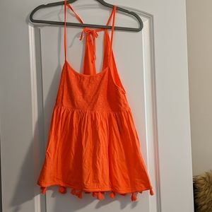 Hot Coral Tank Top